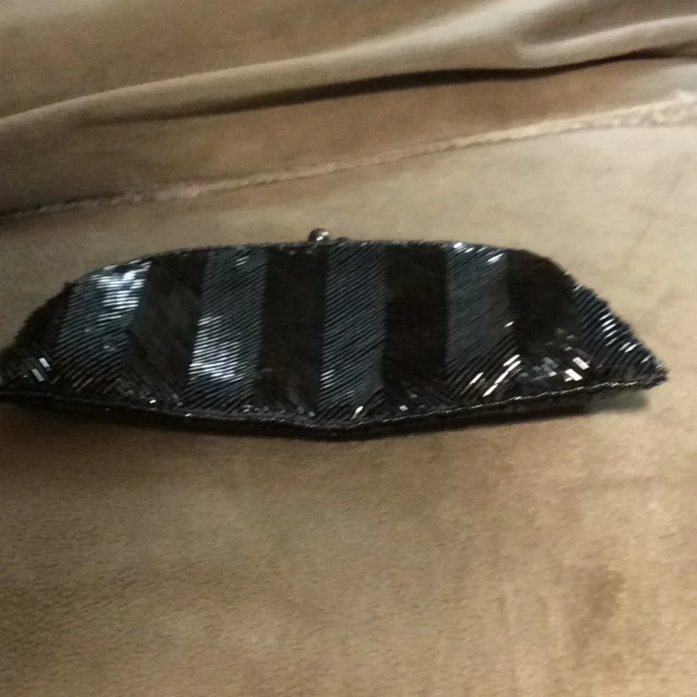 The Limited beaded clutch